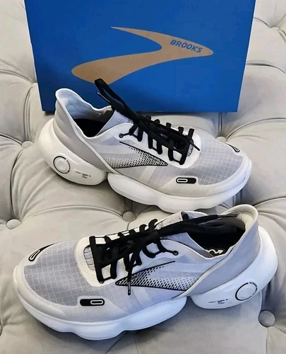 Brooks Aurora BL X17 White 1203541B108 Womens Athletic Comfort Shoes 10 New $200