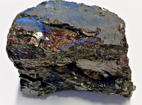Edel Schungit 404,8 g Rohstein Mineralien 10x6,5x6 cm Fund NWM #FOS029 - Bild 3 von 8