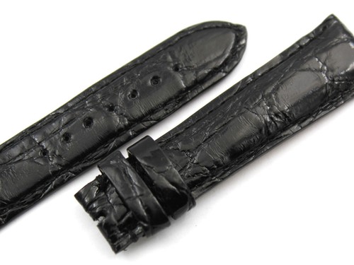 Jager-LeCoultre Reverso Cinturino Vera Pelle Cocco Nero Lucido 19/16mm Unisex - Bild 5 von 5