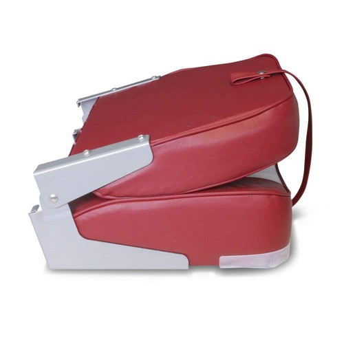 Paquete de 2 asientos de barco marino acolchados con respaldo bajo silla de pesca plegable asientos de cubo - Imagen 43 de 75