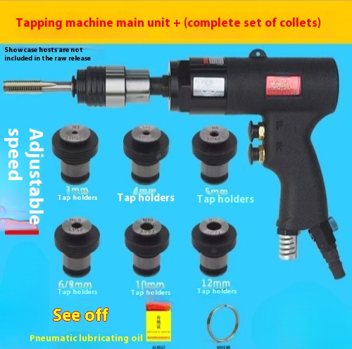 Pneumatic Tapping Machine M3-M12 Gun Type Power Thread Machine Drill Tappin Tool - Afbeelding 18 van 23
