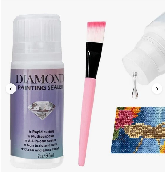 Diamond Painting Versiegelung Diamantkleber Kleber Fixierung für Diamant Malerei