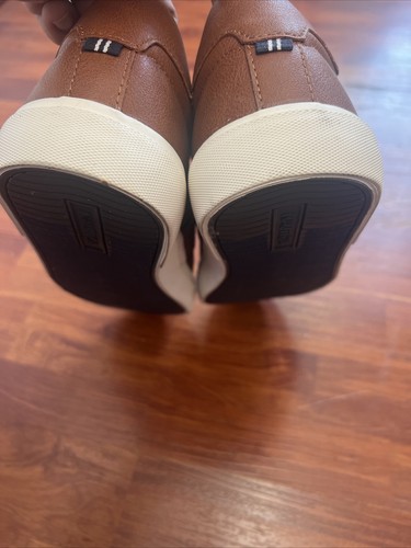 Nautica Emerson Low Top Men Casual Leather Shoes Brown White NEW Sz 9.5 - Bild 5 von 5