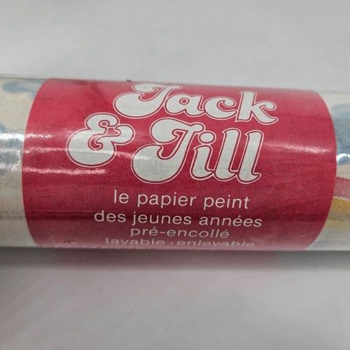 Vintage Rainbow Wallpaper White Double Roll 70 Sq Ft NEW Pre-Pasted Scrubbable - Picture 4 of 10
