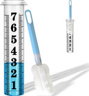 Rain Gauge Replacement Tube,Accurate 7 Inch Capacity Rain Gauge Tube,Upgraded Ra