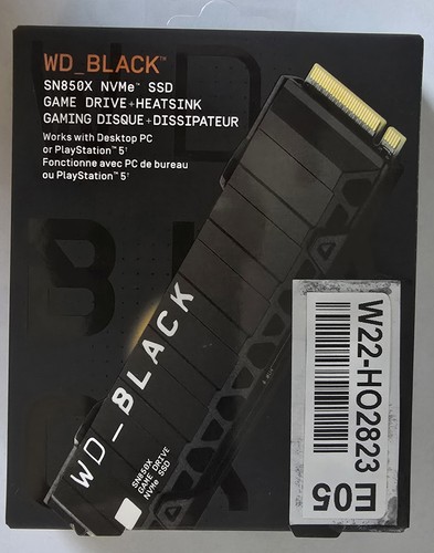 Dissipateur thermique Western Digital WD noir SN850X 8 To | SSD M.2 2280 NVME PCIe 4.0 | Neuf - Photo 10/10