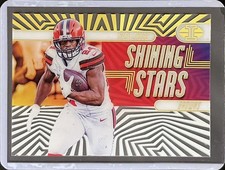 Nick Chubb - 2019 Panini Illusions - Acetate - Shining Stars #1
