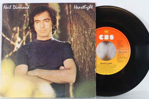 NEIL DIAMOND Heartlight 7" SINGLE Vinyl CBS 1982