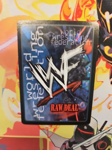 WWE WWF Raw Deal CCG - Tazzmission - Ultra Rare - SS1 109 LP/MP - Picture 2 of 2