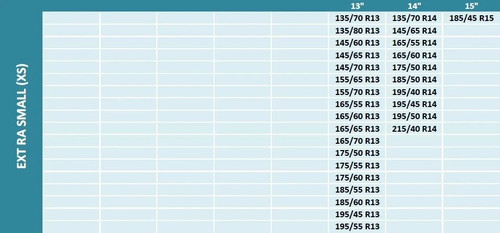 CALZE DA NEVE PER AUTO OMOLOGATE EN 16662-1 TAGLIA S M L XL XXL - Imagen 3 de 9