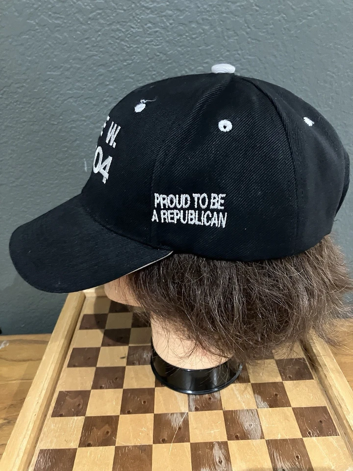 Gorra de béisbol vintage George W Bush 2004 talla única ajustable Foto 2 de 4