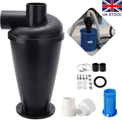 Cyclone Filter Dust Collector Woodworking Vacuums Dust Extractor Separator Set