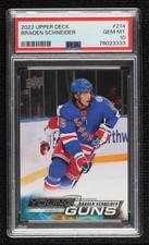 2022-23 Upper Deck Series 1 Young Guns Braden Schneider PSA 10 GEM MT Rookie RC