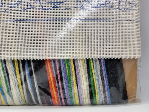 Vintage 1983 Monarch Horizons Pinguin Promenade Regenbogen Kit 36" x 8" Langstich - Bild 8 von 11