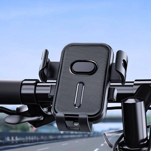 Support T��l��phone Guidon Rotation 360 Degr��s Mat��riau ABS Conception Poign�� - Photo 8 sur 15