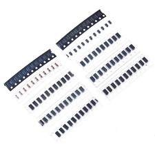 100pcs 10Types SMD Diodes Schottky Rectifier Diodes Assortment，DO-214AC/SMA,1...