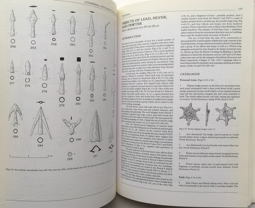 Ludgershall Castle. Excavations by Peter Addyman 1964-72. Wiltshire ANHS 2000 - Imagen 6 de 9