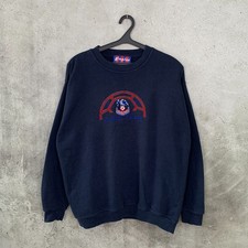 CRYSTAL PALACE 1990s TRAINING FOOTBALL SWEATSHIRT EAGLES TRACK JERSEY SIZE L