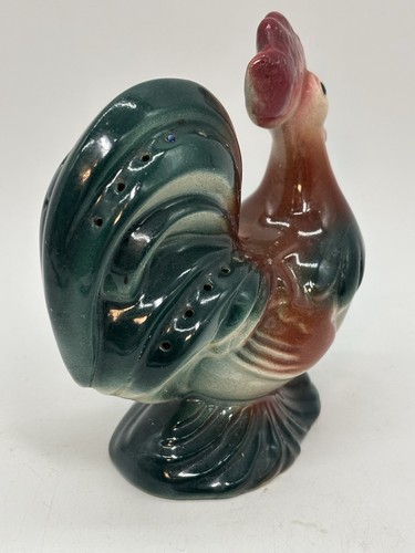 Vintage Keramik Hahn Zahnstocher Halter evtl. Copley MCM 5" - Bild 5 von 12