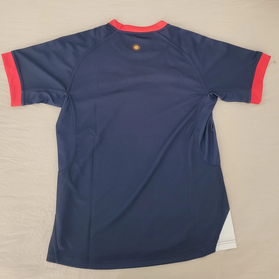 Large Argentina Rugby Los Pumas 2023 Away Jersey, Nike, Polo World Cup UAR Blue - Image 2 of 4