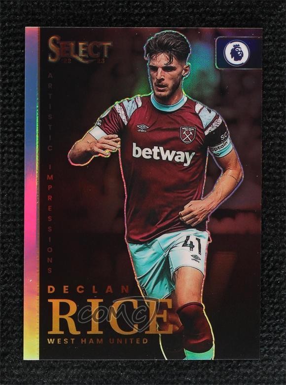 2022-23 Panini Select Premier League Artistic Impressions Declan Rice #22