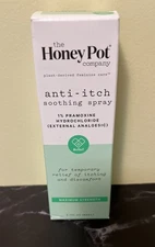Honey Pot Company Anti-Itch Soothing Spray 2.7 oz Expire 01/2024