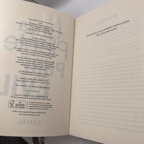 Paquete de libros Lynda La Plante x 2 Pure Evil Taste of Blood asesinato novela criminal - Imagen 4 de 14