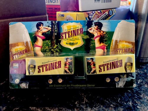 Gefra-Werbung Privatbrauerei STEINER Truck Trailer -New - Picture 1 of 3