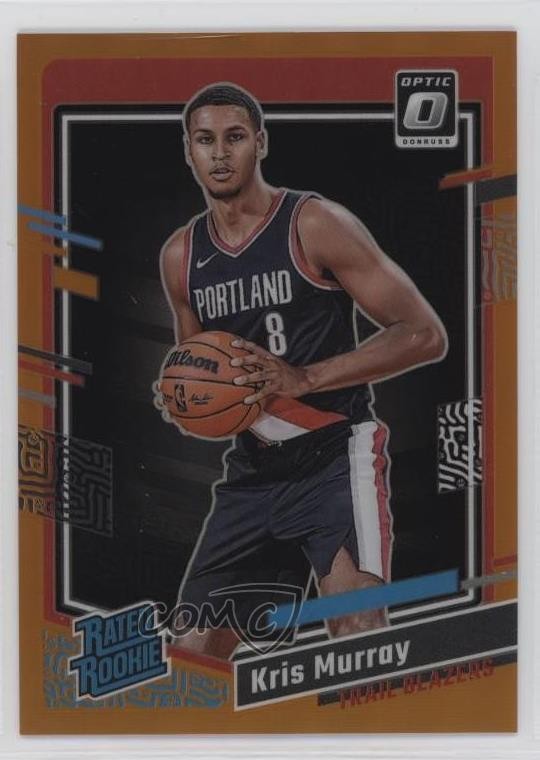 2023-24 Panini Donruss Optic Rated Orange Prizm /199 Kris Murray #213 Rookie RC