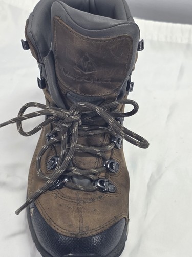 Vasque Saint Elias GTX Hiking Boots Mens Size 8 Goretex Vibram Brown Leather - Picture 20 of 23