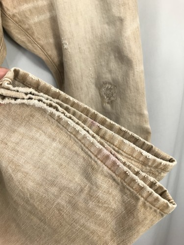 Pantalones de mezclilla Rocawear R+ para hombre talla 40x34 marrón pierna recta desgastados - Imagen 7 de 15