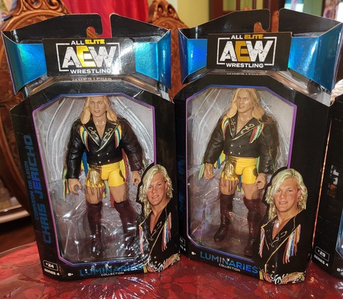 4 NUEVAS~AEW All Elite Wrestling Figura de Acción: 2 Series 4 y 2 LUMINARIAS Inigualables - Imagen 2 de 5