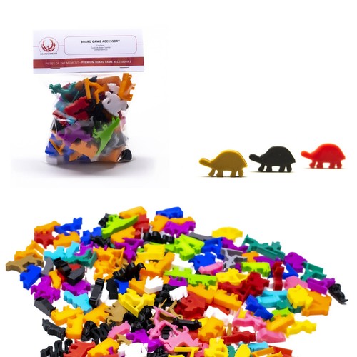 Schildkröten-Meeple-Figuren - Meeples & Spielsteine für Tabletop & Brettspiele - Picture 3 of 6