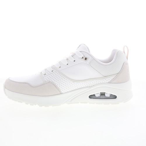 Skechers Uno Retro One 183020 Herren Weiß Wildleder Lifestyle Sneaker Schuhe - Bild 5 von 8