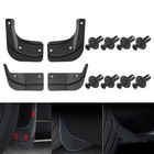 /4PCS TPE Front Rear Mudflaps Mud Flaps Protector Mudguard For Model 3 2024/