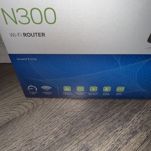 Linksys N300 WiFi Router *BRAND NEW* SEALED, Model E1200 - Picture 3 of 8