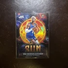 2025 Topps Cosmic Chrome Shai Gilgeous-Alexander Sun (RAW)