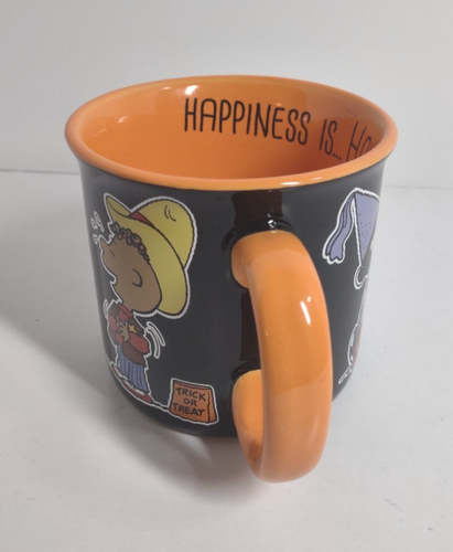 Halloween Peanuts Gang Trick or Treat Happiness is Halloween 21oz Coffee/Tea Cup - Picture 2 of 12