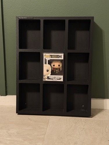 Funko Pop Vaulted Vinyl Display Vault Air Carbon Fiber Finish