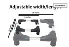Mini Fridge Stand, Adjustable Base for Washer and Dryer with 4 Strong Feet