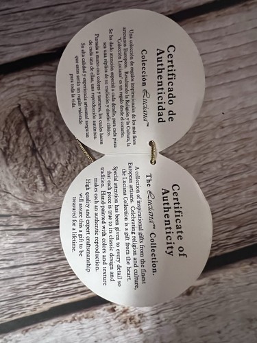 Luciana Collection S. Juan Diego Statue w/ Virgin Mary Guadalupe Box & COA - Picture 8 of 8