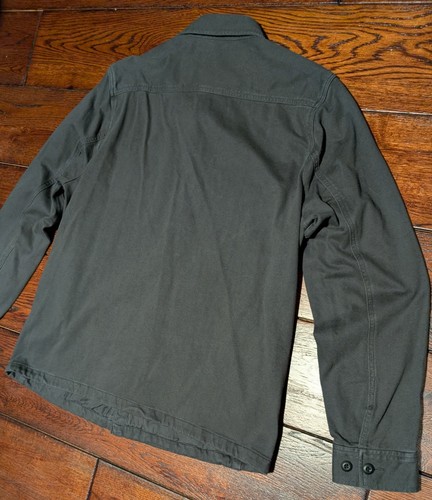 Faherty Men's L/S Jersey Shirt Jacket Shacket Faded Charcoal Gray Size L NWT - Picture 9 of 17
