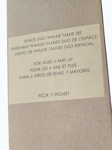 Vintage 2015 Space Duo Walkie Talkie Set For Kids Ages 6 And Up By Avon NIB - Picture 6 of 7