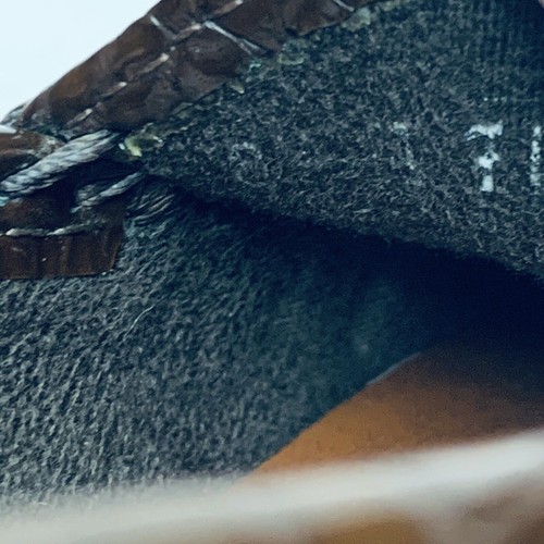 8.5 M SAS Tripad Comfort Shoes Loafers Brown Leather Alligator Croc Pattern Lady - Bild 8 von 14