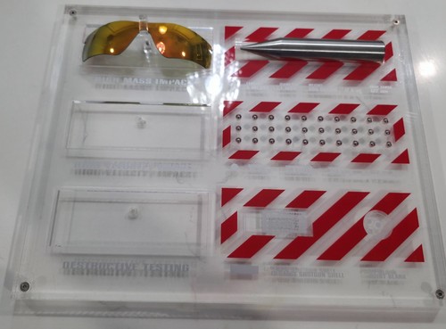 Oakley Sunglasses Lens Strength Test Display used - Picture 2 of 3