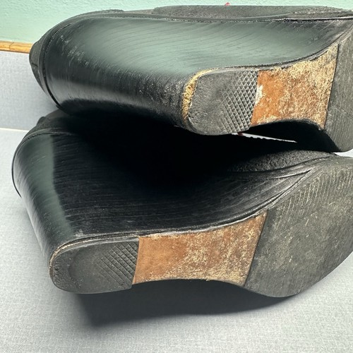 RAG & BONE Women’s Bootie Derby Suede Leather Wedge Two Tone Dolgan 38 US 8 - Picture 12 of 16