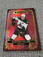 2022-23 Upper Deck Stature Clayton Keller Red 16/33