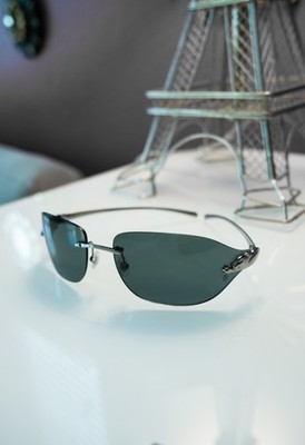 (OFFERS ON) Authenticated Cartier Pantheré Rimless Sunglasses size 110 Titanium
