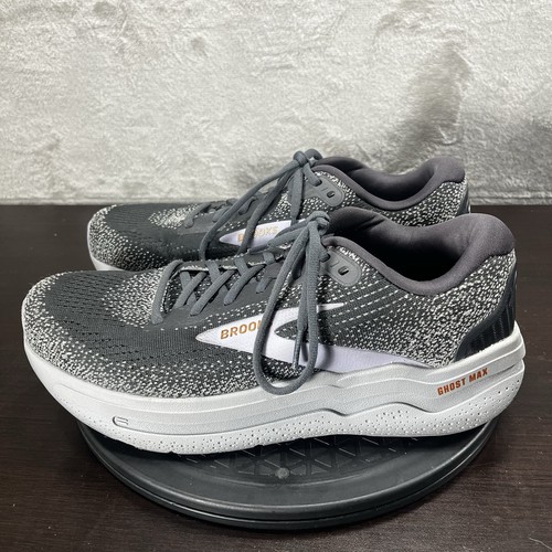 Brooks Ghost Max 2 Scarpe Donna Taglia 11B Grigio Sneakers Atletica Corsa Palestra - Foto 3 di 10