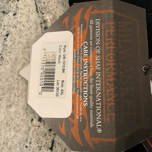 Gilet denim Milwaukee Performance nuovo con etichetta nero tasca pistola 4XL - Foto 3 di 8